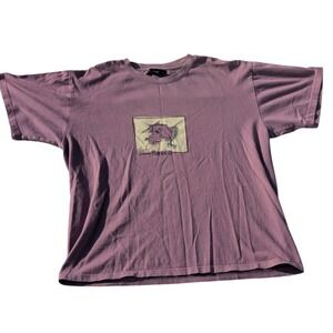 Fiasco Dog Graphic‎ T-Shirt Short Sleeve Crew Neck Tee